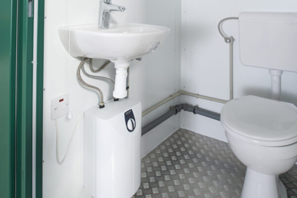 1+1 Double Mains Toilet 8Ft x 5Ft (Green) - Image 3