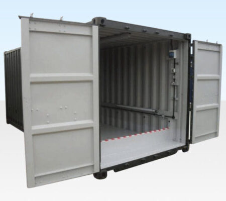 20Ft X 8Ft Raised Bunded Store
