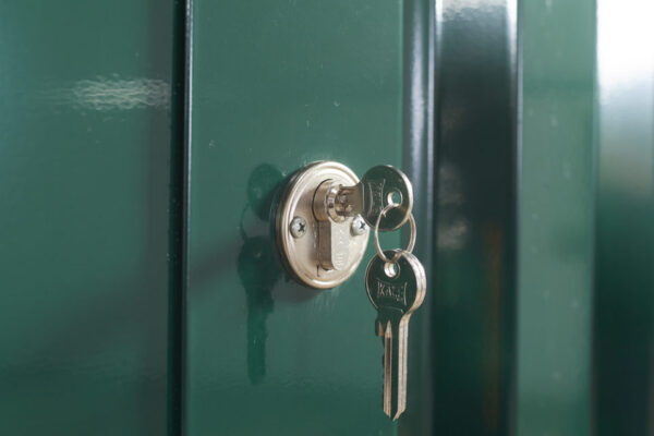 (Powder Coated) Flat Packed Metal Storage Container - Image 4