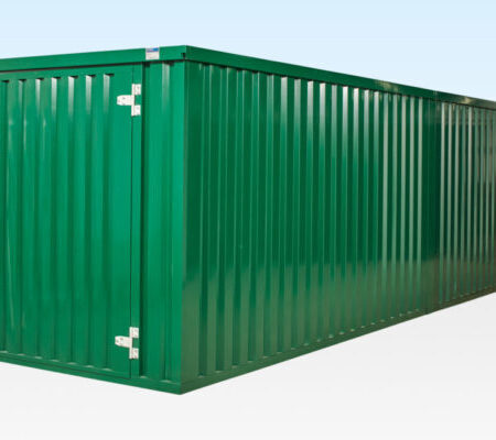 8M X 2.1M End Linked Flat Packed Container Bundle (Powder Coated)
